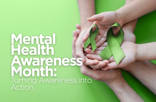 Mental Health Awareness Ribbons